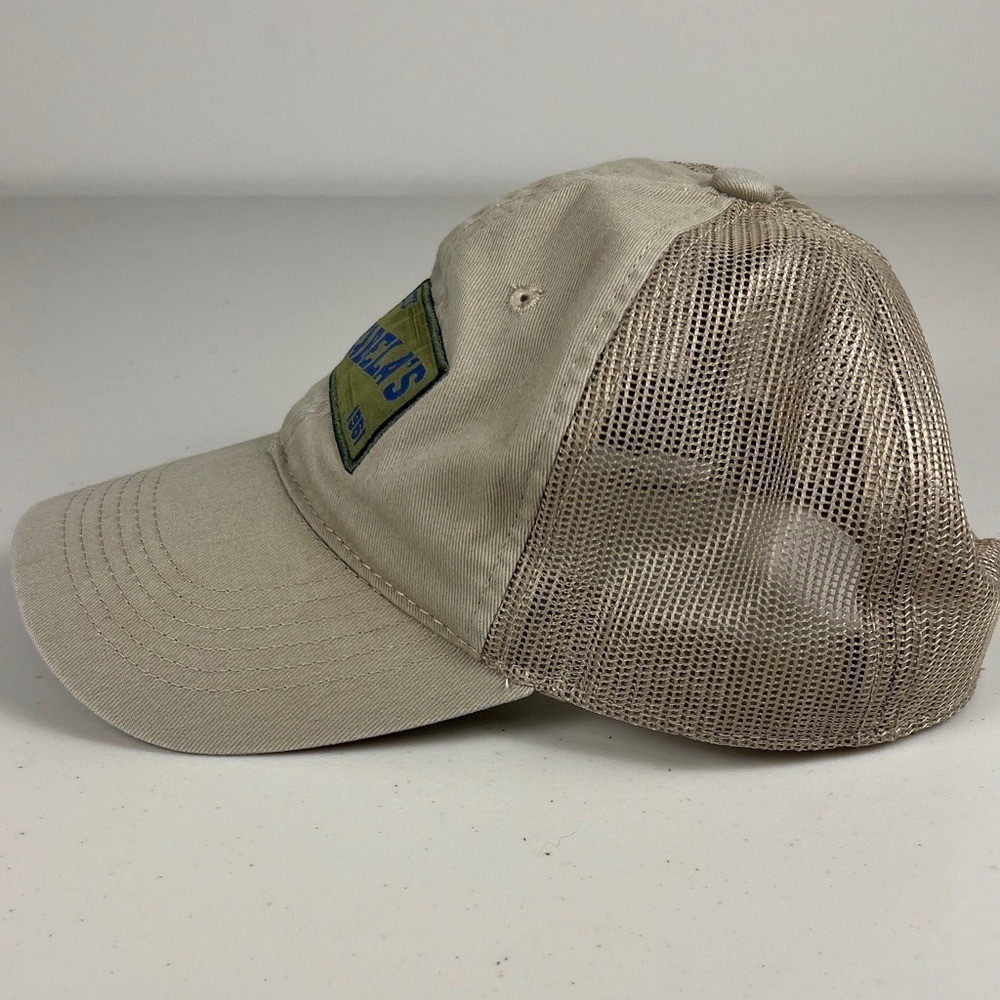 Cabela's ESTD 1961 Classic Tan Adjustable Mesh Cap EUC - Picture 3 of 10